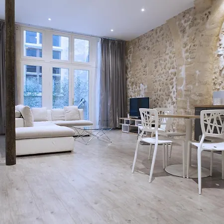 Apartment Ausone Beautiful Loft In Historical Center + Terrace And Parking Bordeaux